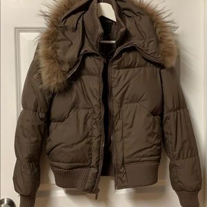 BCBGMAXAZRIA BROWN JACKET